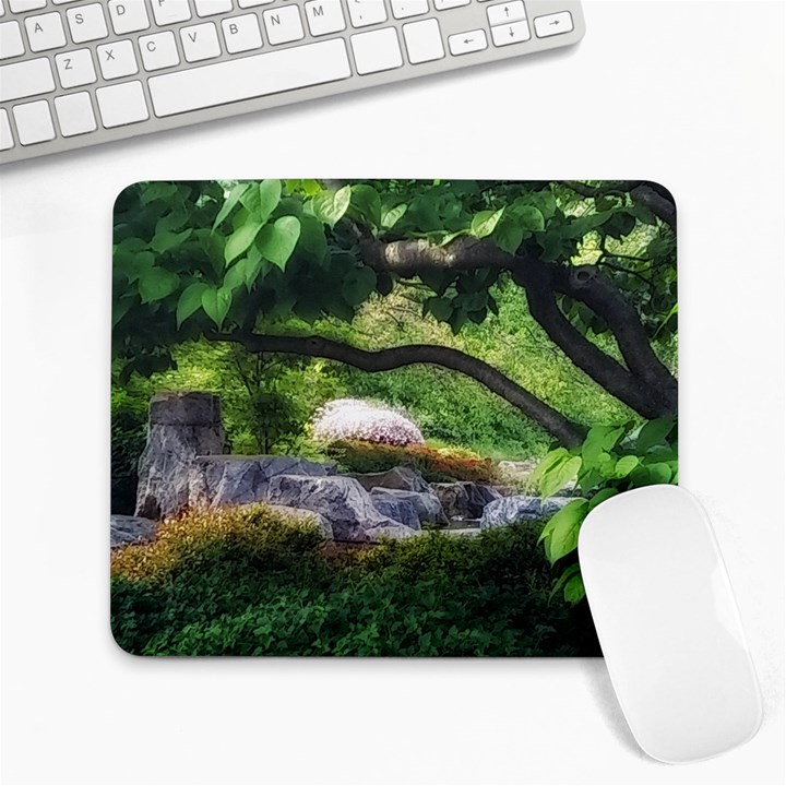 Chicago Garden of the Phoenix Large Mousepads