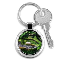 Chicago Garden of the Phoenix Key Chains (Round) 