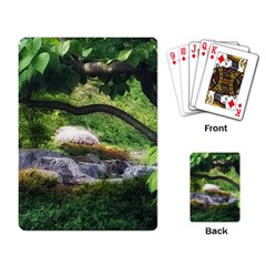 Chicago Garden Of The Phoenix Playing Cards Single Design by Riverwoman