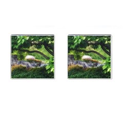 Chicago Garden of the Phoenix Cufflinks (Square)