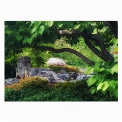 Chicago Garden of the Phoenix Large Glasses Cloth