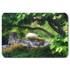 Chicago Garden of the Phoenix Large Doormat 