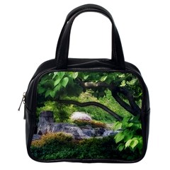 Chicago Garden Of The Phoenix Classic Handbag (one Side) by Riverwoman