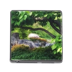 Chicago Garden Of The Phoenix Memory Card Reader (square 5 Slot) by Riverwoman