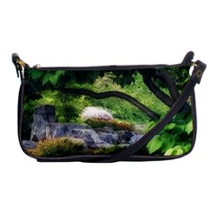 Chicago Garden Of The Phoenix Shoulder Clutch Bag by Riverwoman