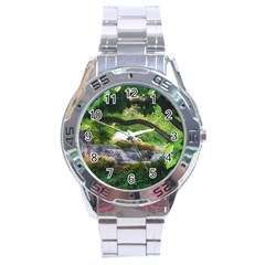 Chicago Garden of the Phoenix Stainless Steel Analogue Watch