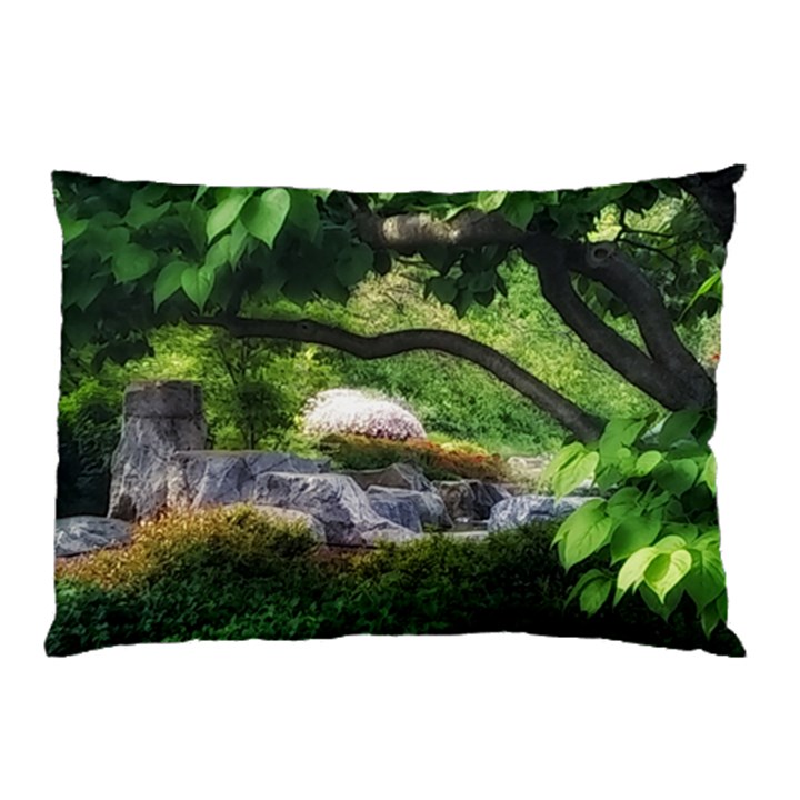 Chicago Garden of the Phoenix Pillow Case (Two Sides)