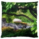 Chicago Garden of the Phoenix Large Flano Cushion Case (One Side) Front