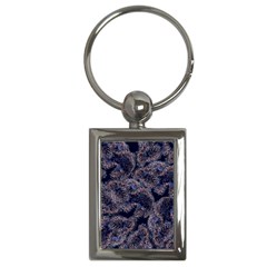 Glowing Coral Pattern Key Chains (rectangle) 