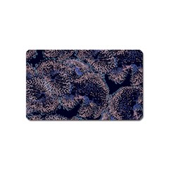 Glowing Coral Pattern Magnet (name Card) by LoolyElzayat