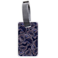 Glowing Coral Pattern Luggage Tags (one Side)  by LoolyElzayat