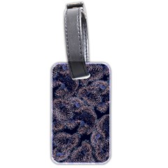 Glowing Coral Pattern Luggage Tags (two Sides) by LoolyElzayat