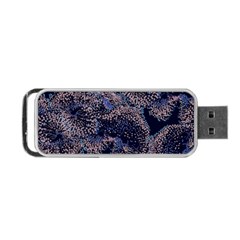 Glowing Coral Pattern Portable Usb Flash (two Sides) by LoolyElzayat