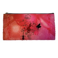 Decorative Clef With Piano And Guitar Pencil Cases by FantasyWorld7