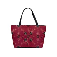 Modern Floral Collage Print Pattern Modern Floral Collage Print Pattern Classic Shoulder Handbag by dflcprintsclothing