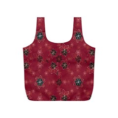 Modern Floral Collage Print Pattern Modern Floral Collage Print Pattern Full Print Recycle Bag (s)