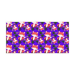 Fox And Trees Pattern Blue Yoga Headband