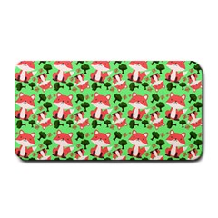 Fox And Trees Pattern Green Medium Bar Mats by snowwhitegirl