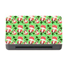 Fox And Trees Pattern Green Memory Card Reader With Cf by snowwhitegirl