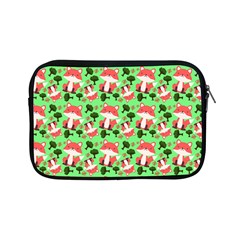 Fox And Trees Pattern Green Apple Ipad Mini Zipper Cases by snowwhitegirl