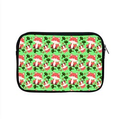 Fox And Trees Pattern Green Apple Macbook Pro 15  Zipper Case by snowwhitegirl