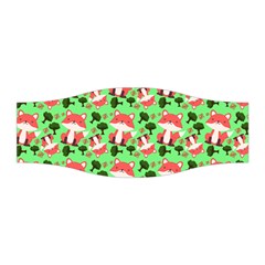 Fox And Trees Pattern Green Stretchable Headband by snowwhitegirl