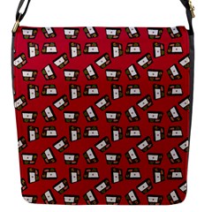 Bento Lunch Red Flap Closure Messenger Bag (s) by snowwhitegirl