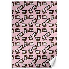 Bento Lunch Pink Canvas 20  X 30  by snowwhitegirl