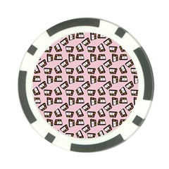 Bento Lunch Pink Poker Chip Card Guard (10 Pack) by snowwhitegirl