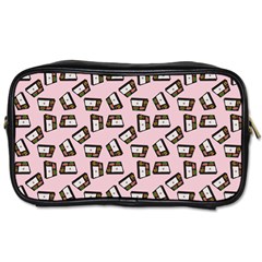 Bento Lunch Pink Toiletries Bag (one Side) by snowwhitegirl