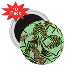 Fern Green 2 25  Magnets (10 Pack)  by snowwhitegirl