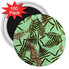 Fern Green 3  Magnets (100 Pack) by snowwhitegirl