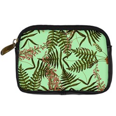 Fern Green Digital Camera Leather Case by snowwhitegirl