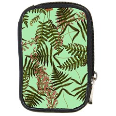 Fern Green Compact Camera Leather Case by snowwhitegirl