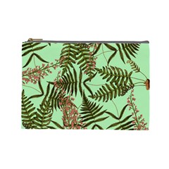 Fern Green Cosmetic Bag (large) by snowwhitegirl