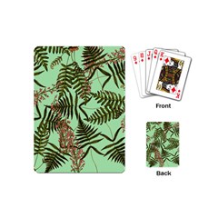 Fern Green Playing Cards (mini) by snowwhitegirl