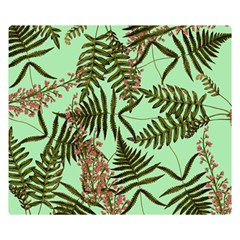 Fern Green Double Sided Flano Blanket (small)  by snowwhitegirl