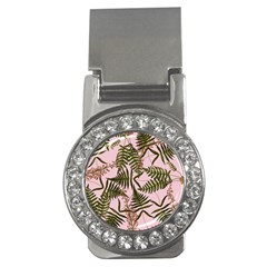 Fern Pink Money Clips (cz)  by snowwhitegirl