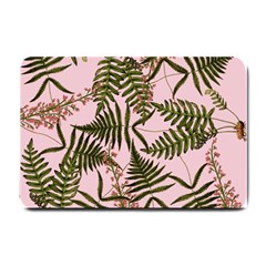 Fern Pink Small Doormat  by snowwhitegirl