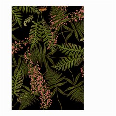 Fern Black Small Garden Flag (two Sides) by snowwhitegirl