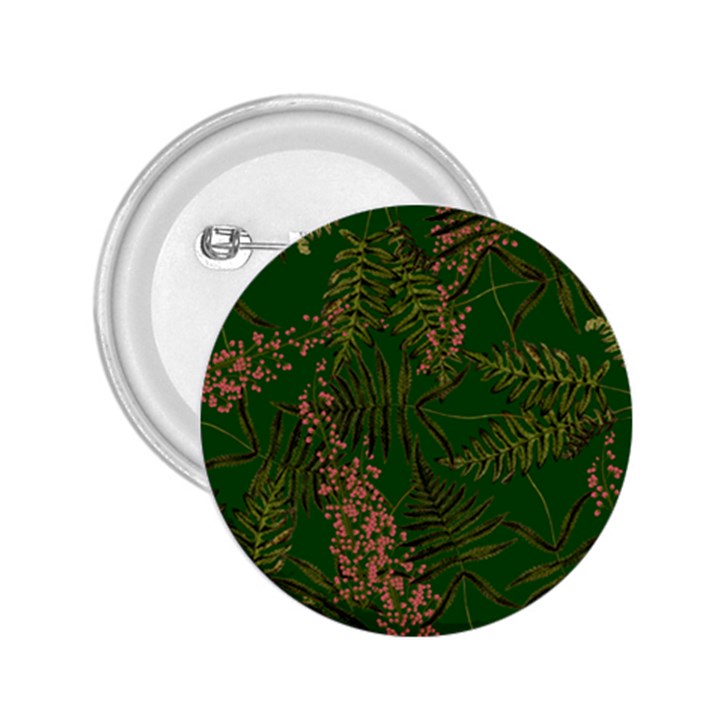 Fern Dark Green 2.25  Buttons