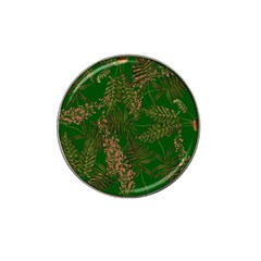 Fern Dark Green Hat Clip Ball Marker by snowwhitegirl