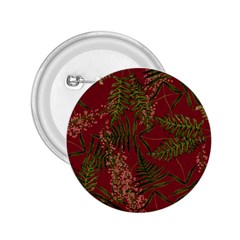 Fern Red 2.25  Buttons