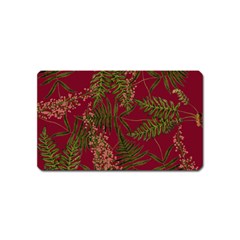 Fern Red Magnet (Name Card)