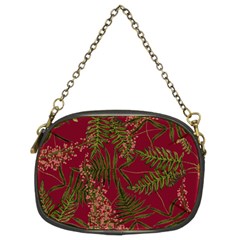 Fern Red Chain Purse (Two Sides)