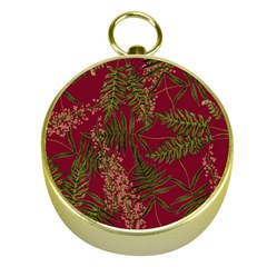 Fern Red Gold Compasses