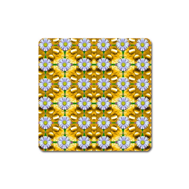 Summer Decorative Festive Square Magnet