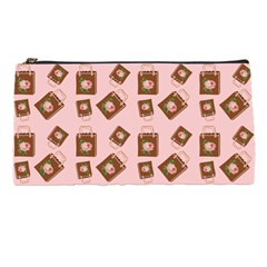 Shopping Bag Pattern Pink Pencil Cases by snowwhitegirl