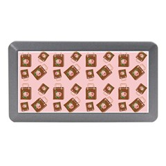 Shopping Bag Pattern Pink Memory Card Reader (mini) by snowwhitegirl