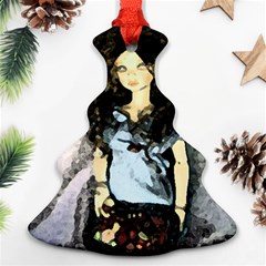 Chocolate Christmas Tree Ornament (two Sides) by snowwhitegirl